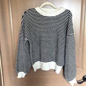 Carly Jean Los Angeles Striped Sweater Size S